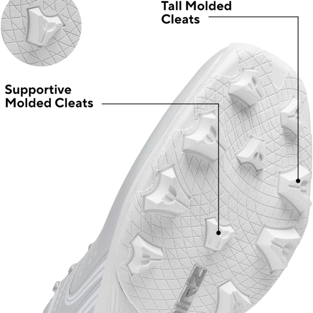 SQAIRZ Men’s GFP Baseball Molded Cleats - Picture 7 of 14